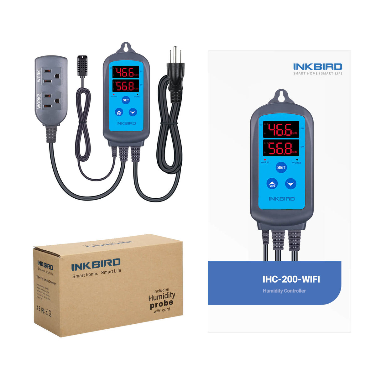 Digital Humidity Controller IHC - 200 - WIFI - INKBIRD