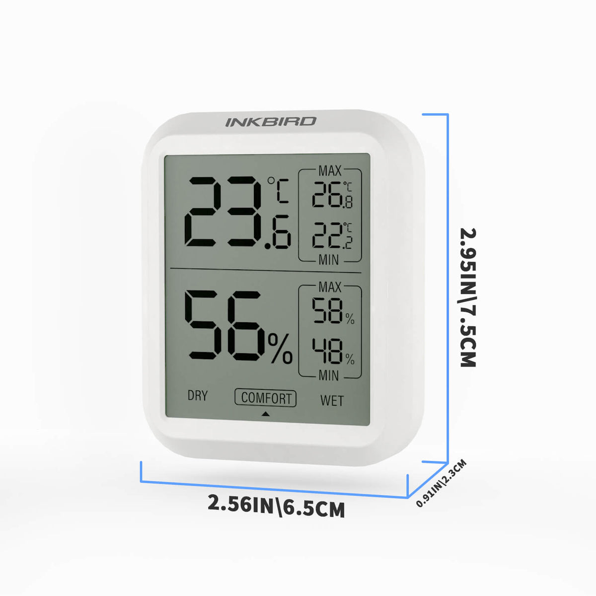 Digital Hygrometer Thermometer ITH - 20 - INKBIRD