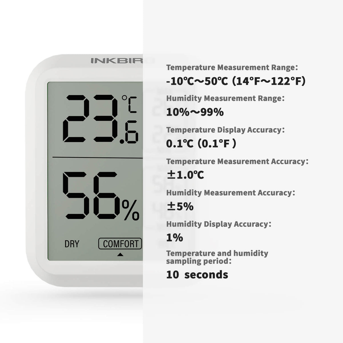 Digital Hygrometer Thermometer ITH - 20 - INKBIRD