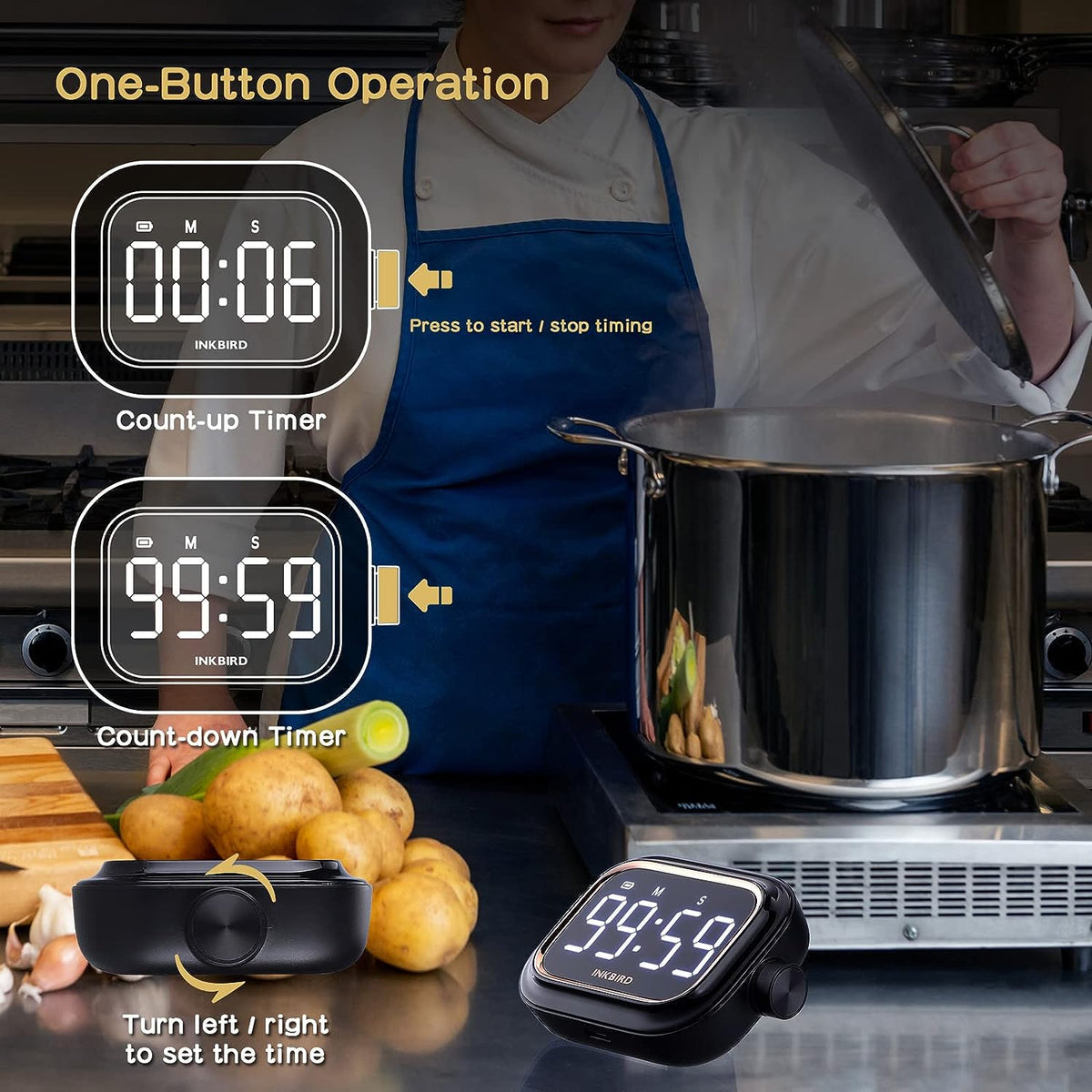 Digital Kitchen Timer IDT - 02 - INKBIRD