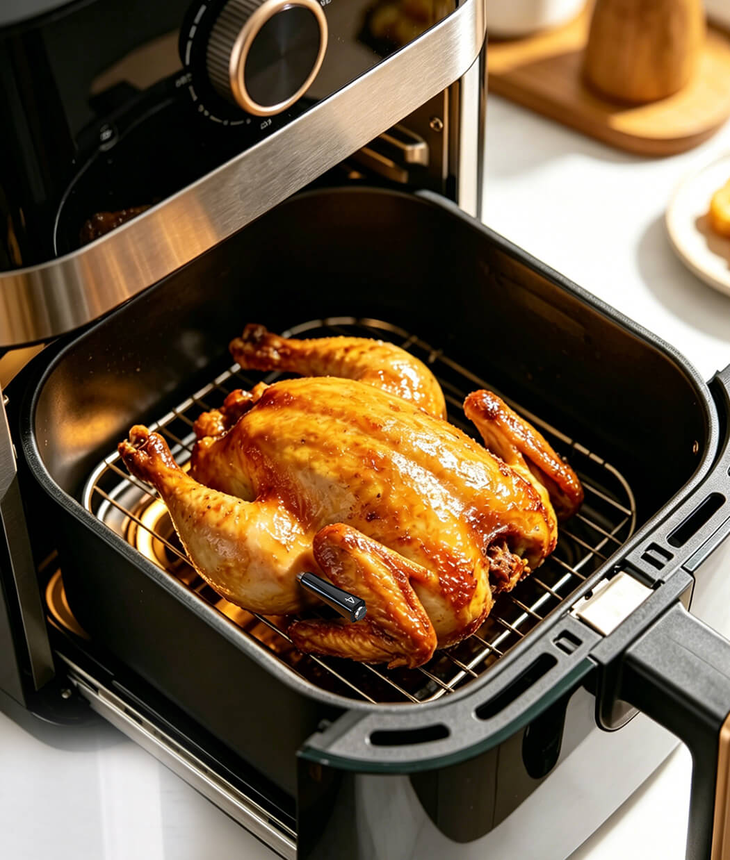 INT-14-BW Cooking Chicken in the Air Fryer