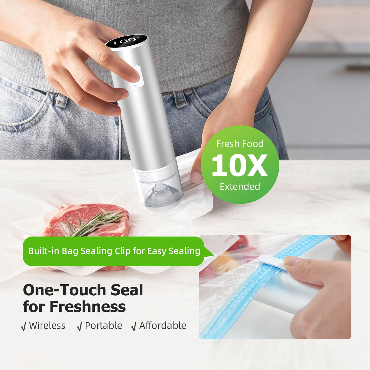 One-Touch Seal Operation KZ-100