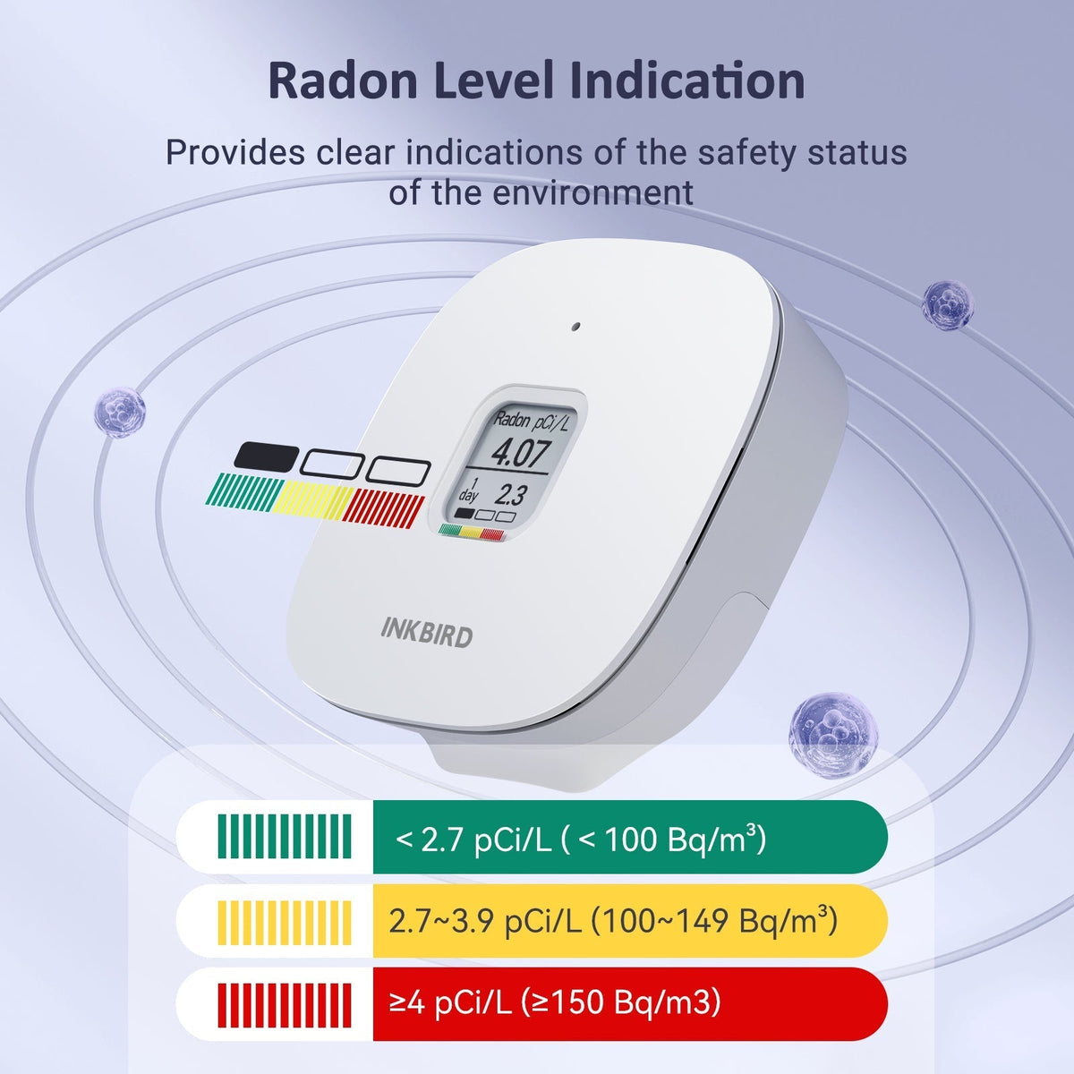 Radon Detector INK - RD3 - INKBIRD