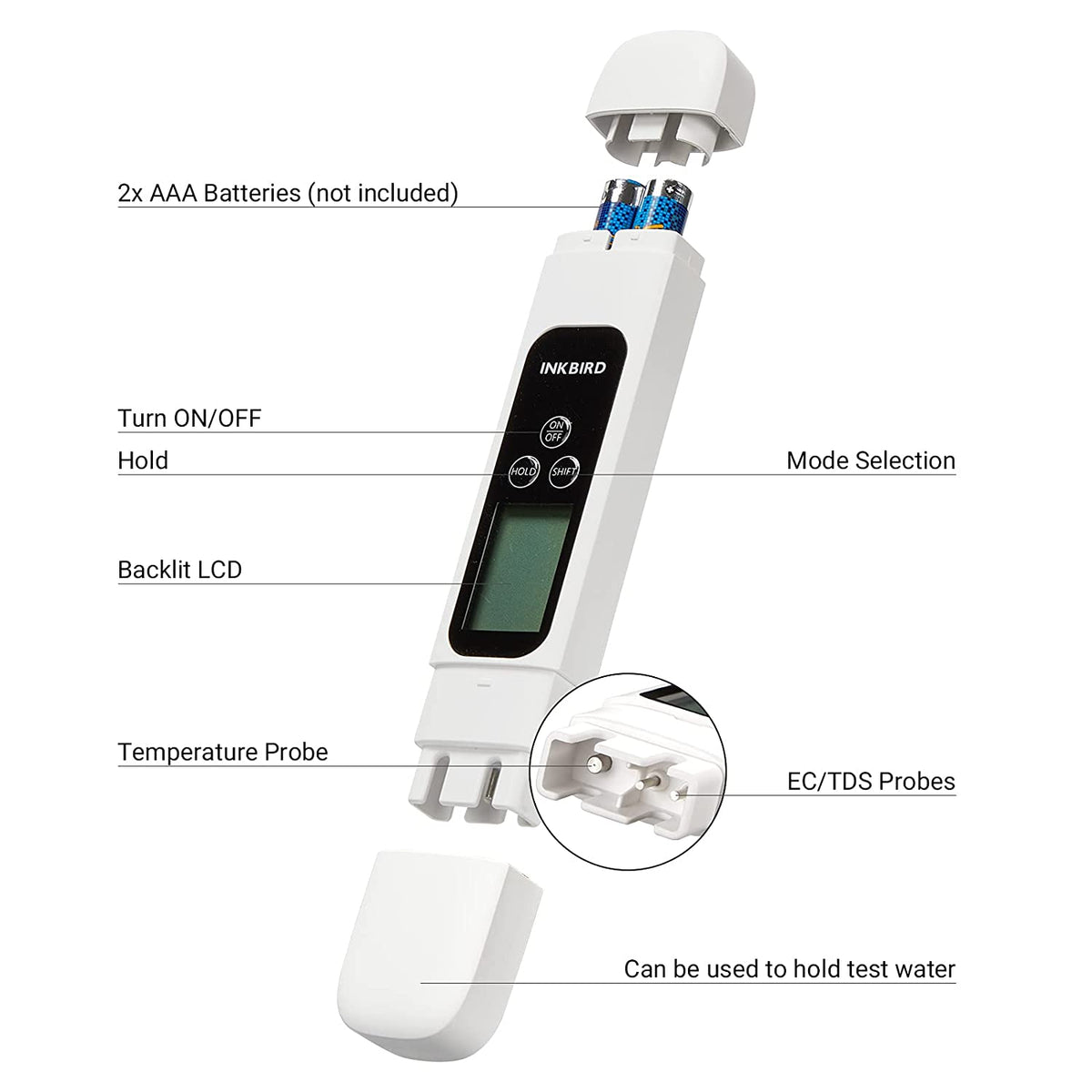 Water Quality Tester ITDS - 01 - INKBIRD