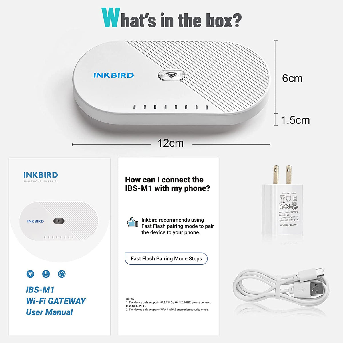 Wi - Fi Gateway IBS - M1 - INKBIRD