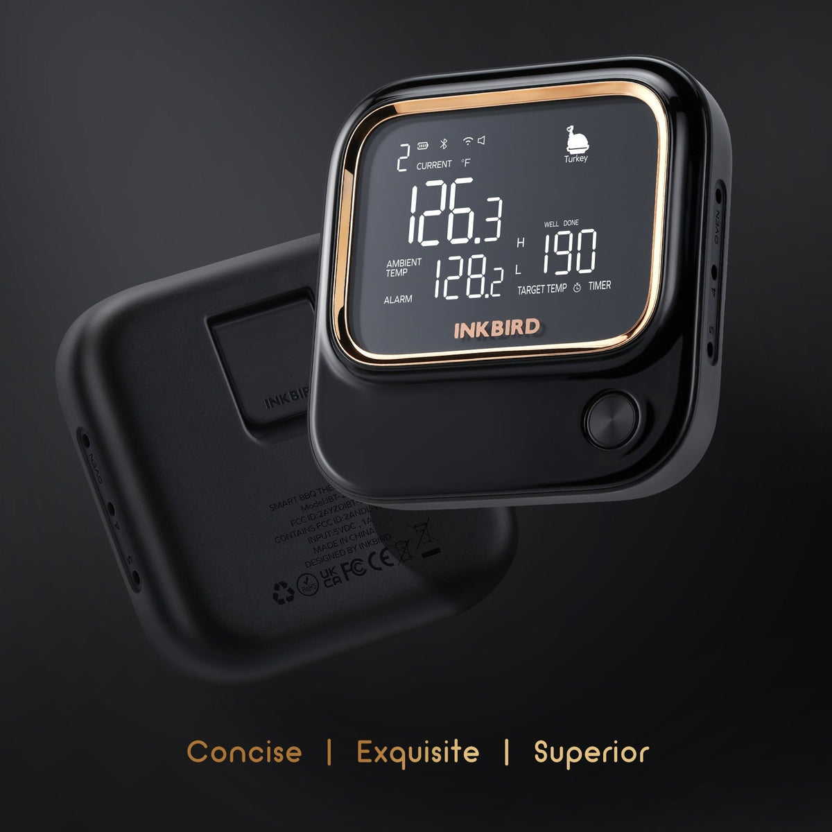 WiFi & Bluetooth BBQ Thermometer IBT - 26S - INKBIRD