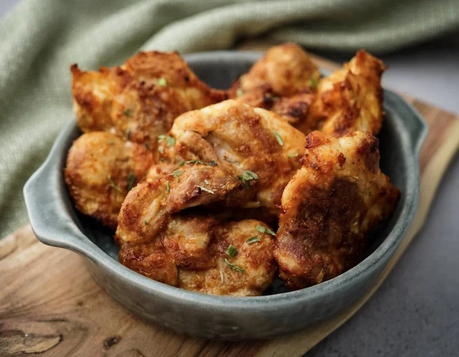 Crispy Air Fryer Chicken Thighs