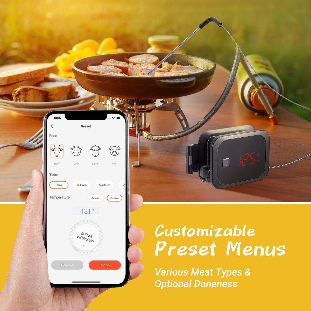 Bluetooth BBQ Thermometer IBT - 2X - INKBIRD