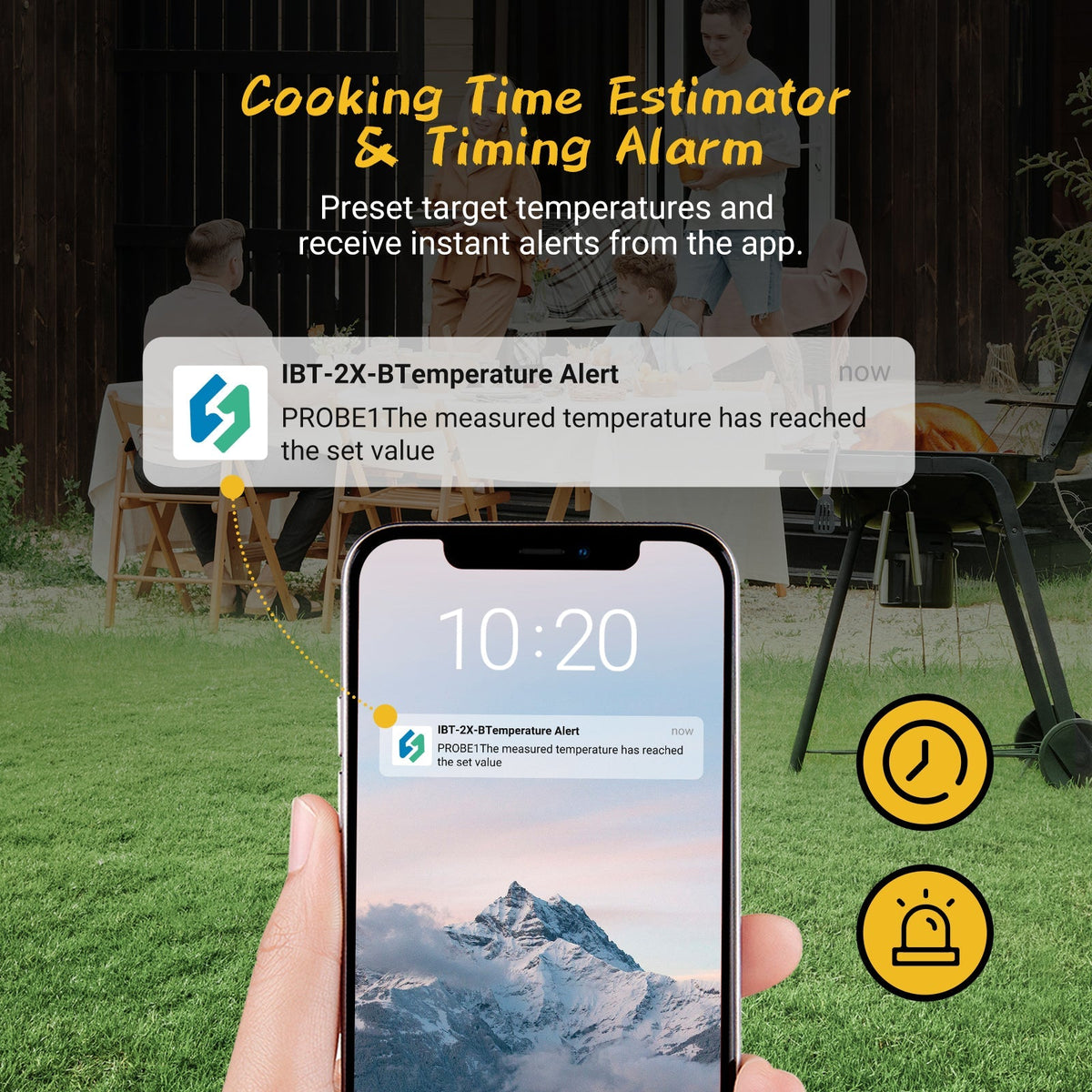 Bluetooth BBQ Thermometer IBT - 2X - INKBIRD