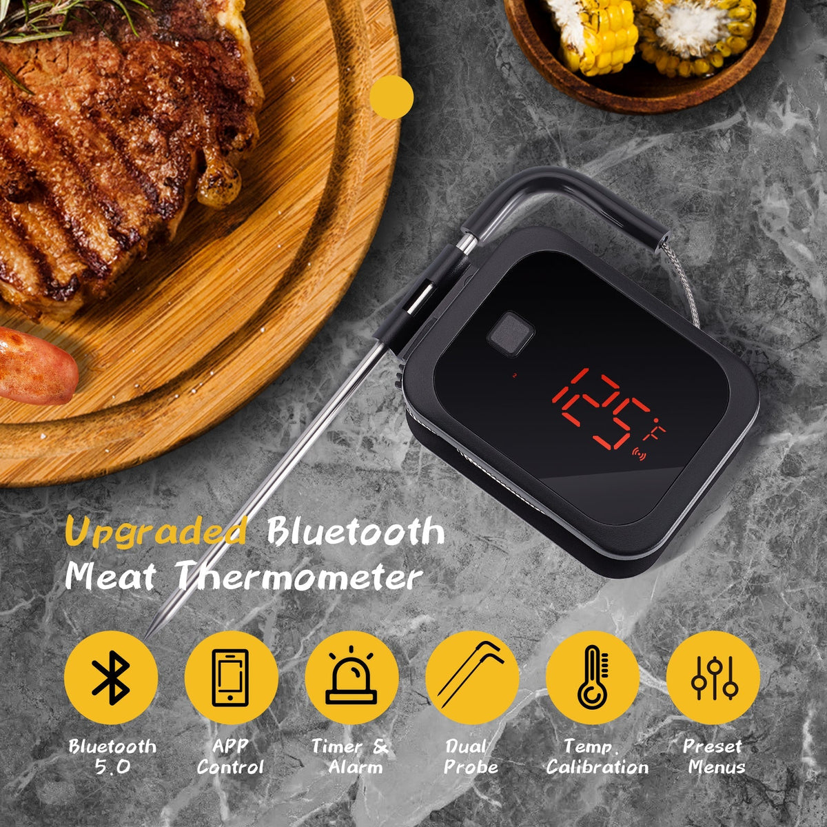 Bluetooth BBQ Thermometer IBT - 2X - INKBIRD