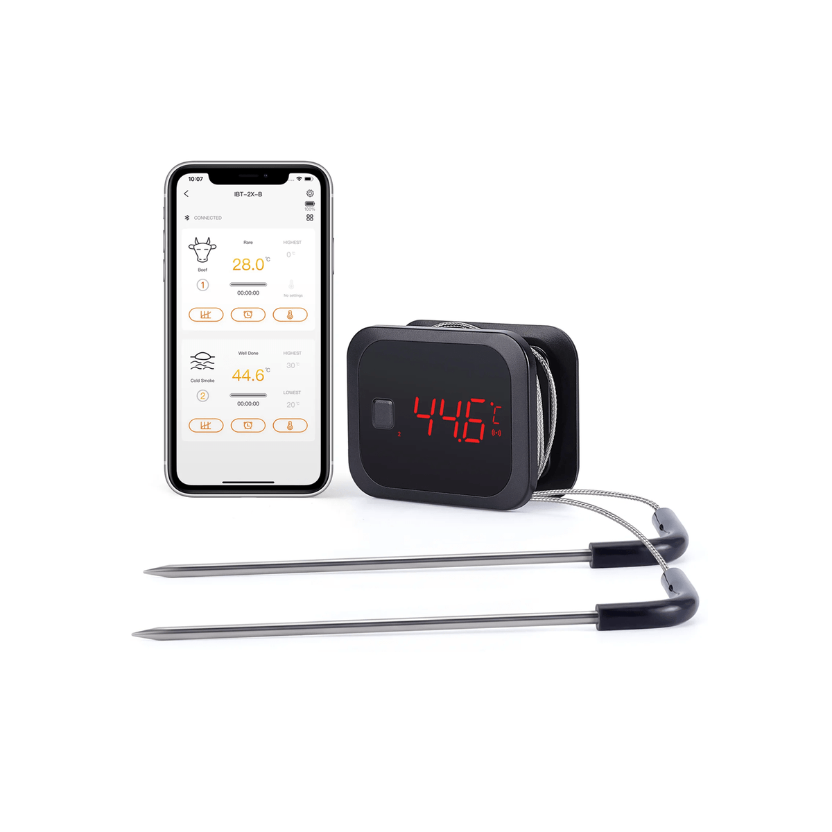 Bluetooth BBQ Thermometer IBT - 2X - INKBIRD