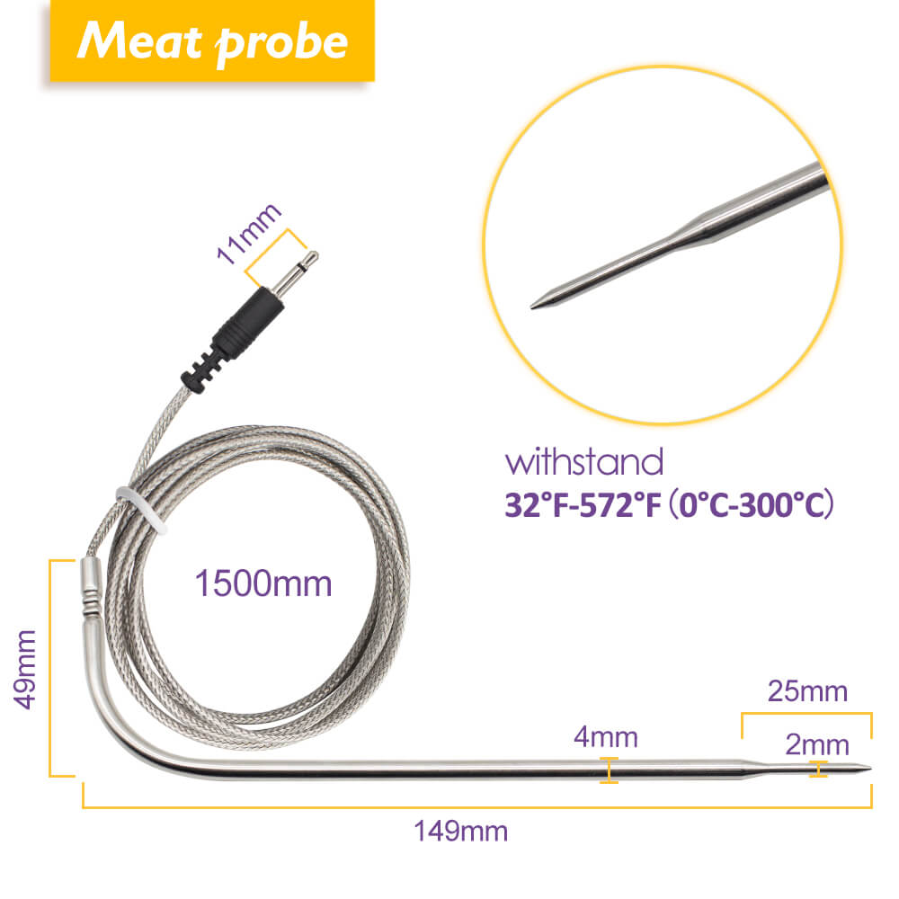 Bluetooth BBQ Thermometer IBT - 4XS - INKBIRD