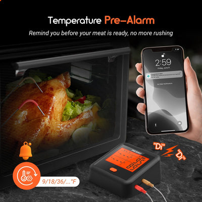 Bluetooth BBQ Thermometer IDT - 34c - B - INKBIRD