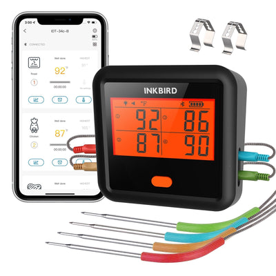 Bluetooth BBQ Thermometer IDT - 34c - B - INKBIRD