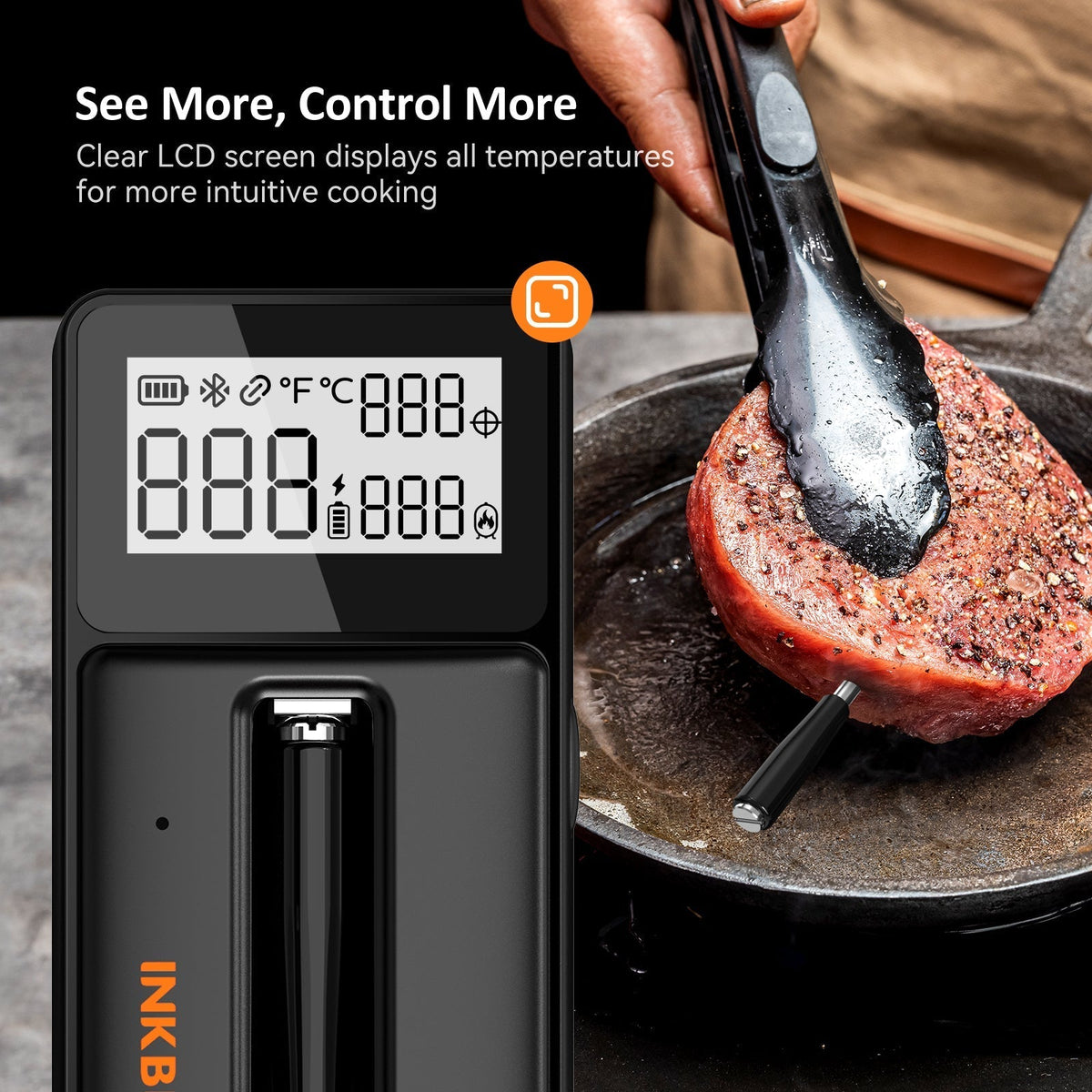 Bluetooth Meat Thermometer INT - 21 - B - INKBIRD