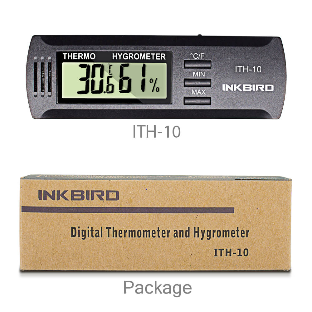 Digital Hygrometer Thermometer ITH - 10 - INKBIRD