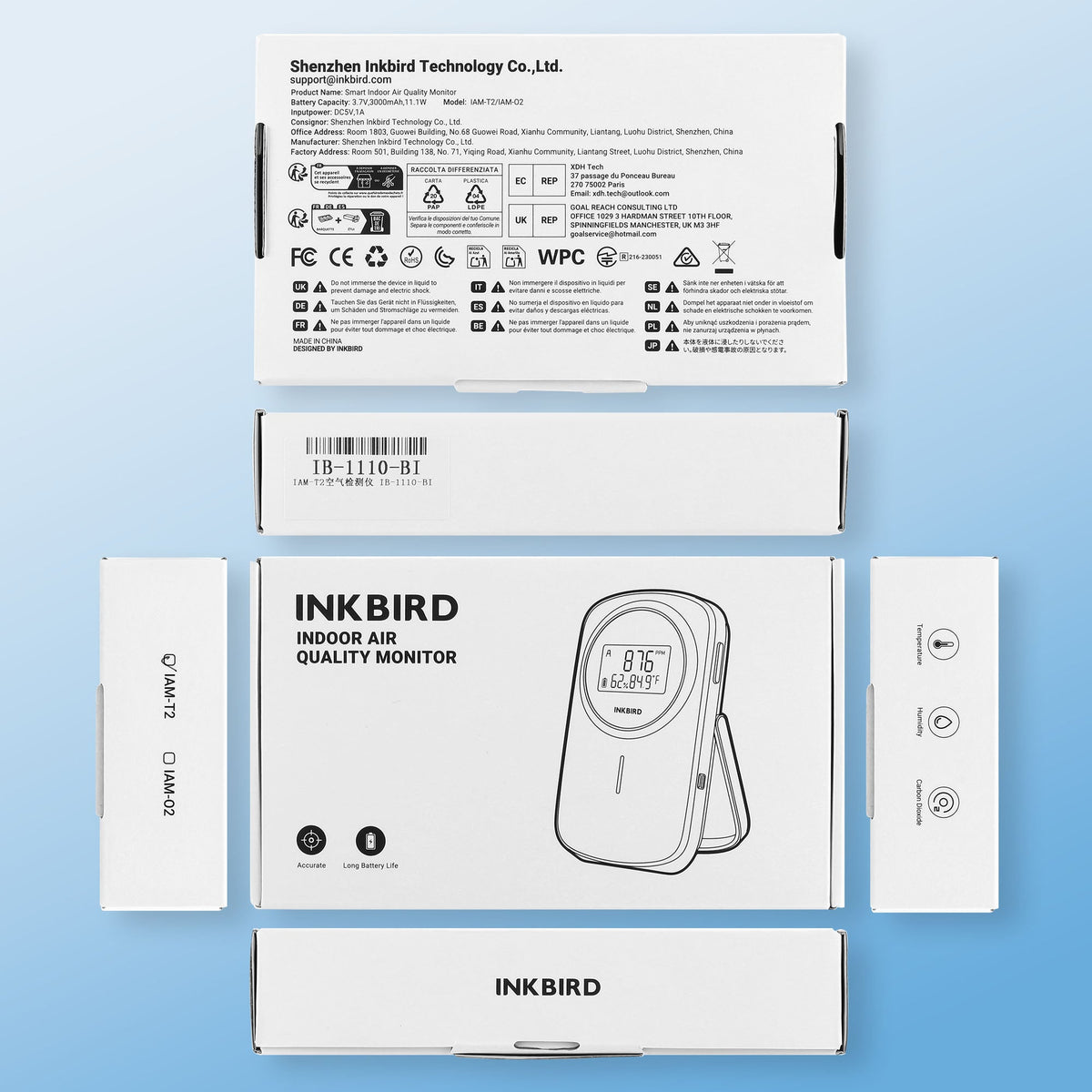 IAM-T2 Air Quality Monitor Package