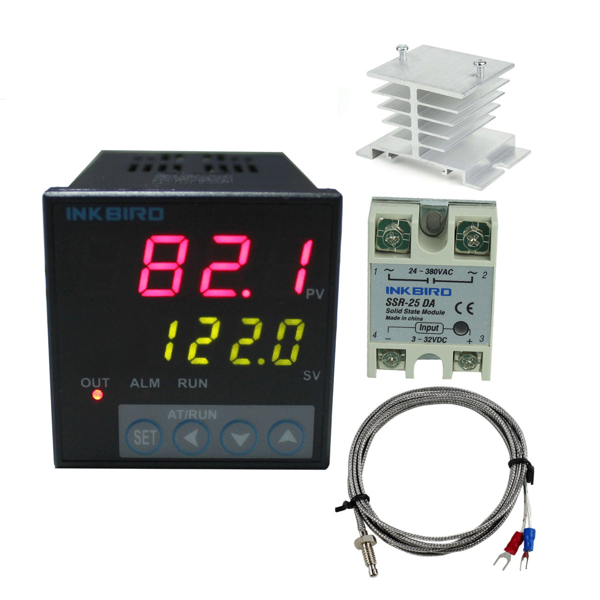 PID Temperature Controllers ITC - 106VH Kit - INKBIRD