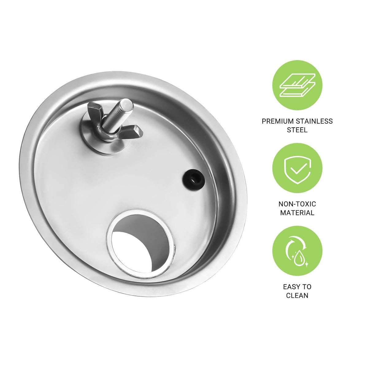 Premium Non-Toxic- Easy-to-Clean Material