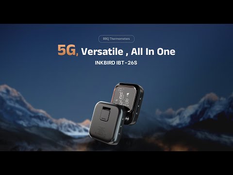 IBT-26S WiFi Blueooth BBQ Theremometer Video