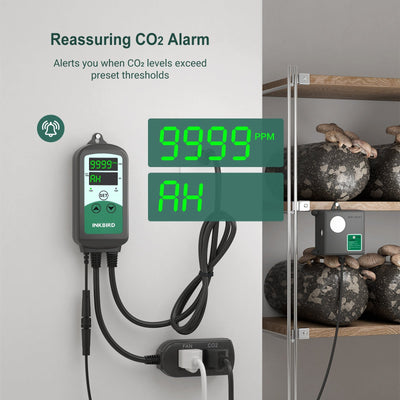 Programmable CO2 Controller with S01 Sensor ICC - 510 - INKBIRD