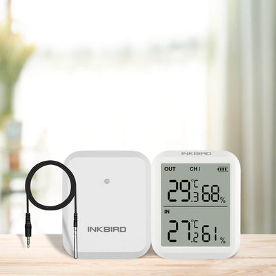 Remote Digital Hygrometer Thermometer ITH - 20R - INKBIRD
