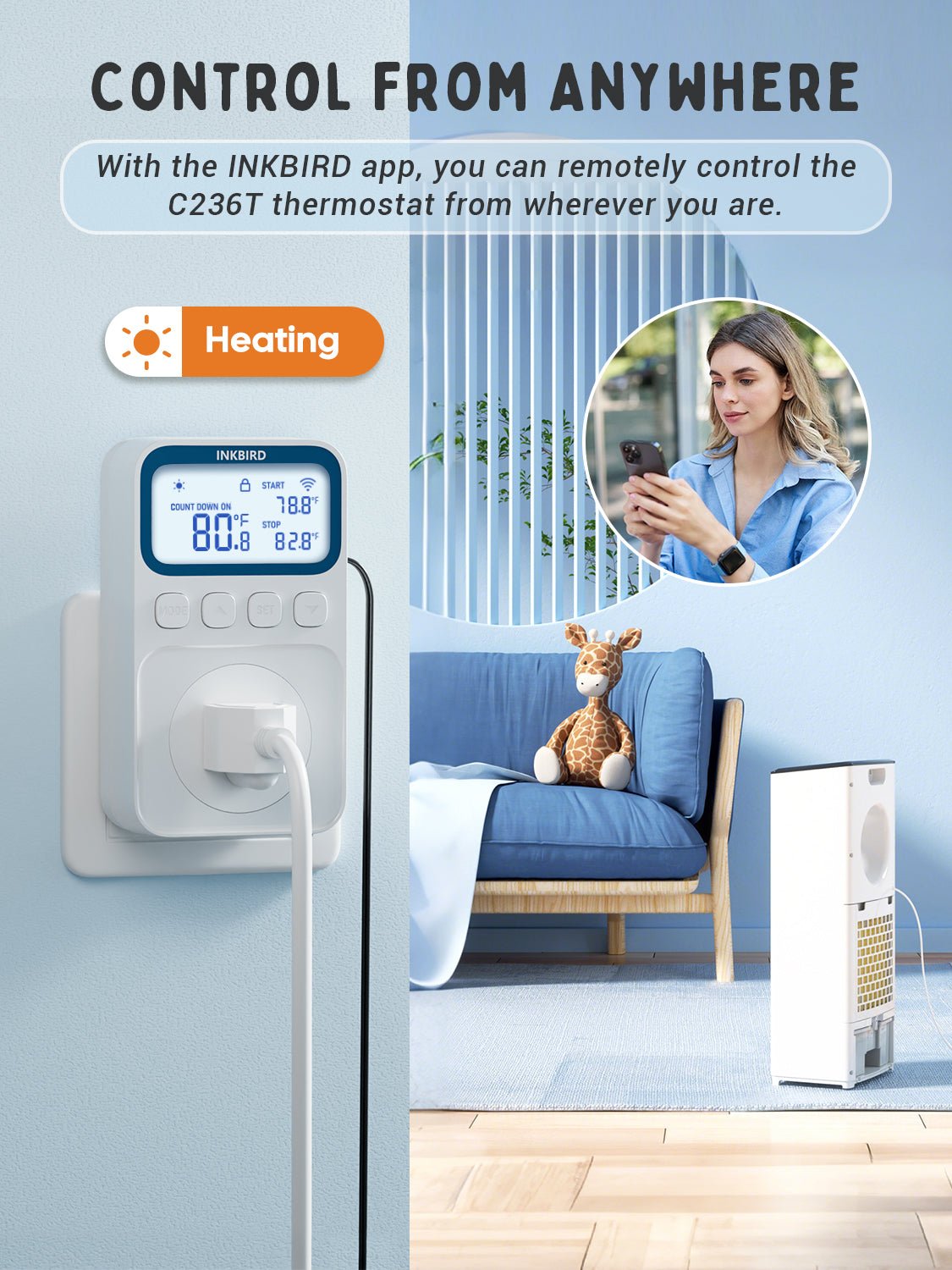 Temperature Controller C236T - INKBIRD