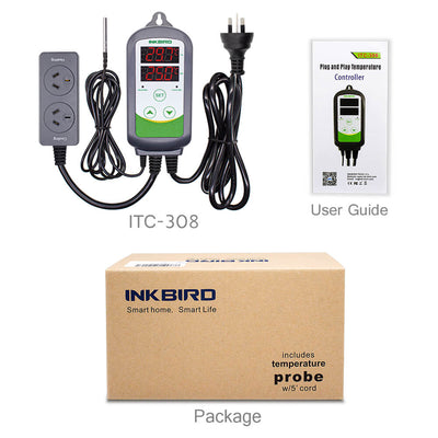 Temperature Controller ITC - 308 Series - INKBIRD