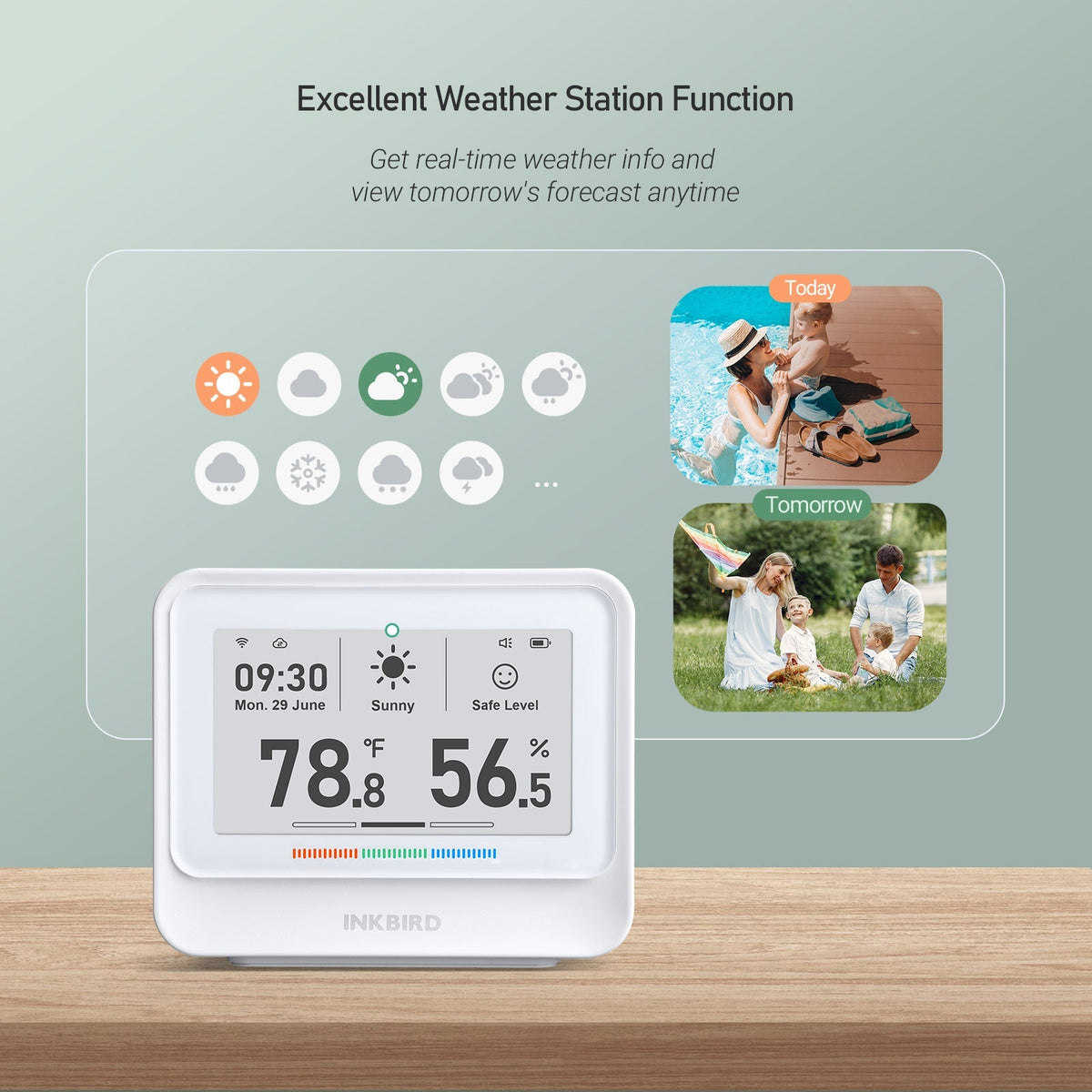 WiFi Hygrometer Thermometer IBS - TH5 - WiFi - INKBIRD
